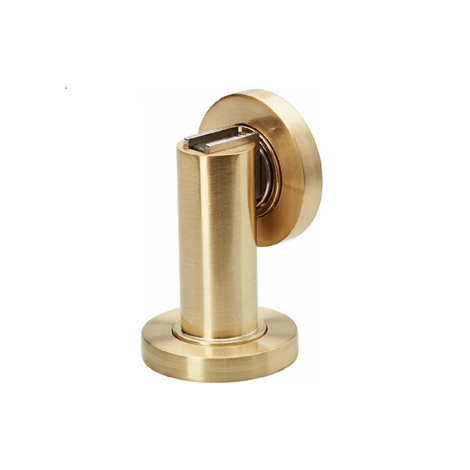 MAGNETIC DOOR STOP – SATIN BRASS | Complete Doors Sydney