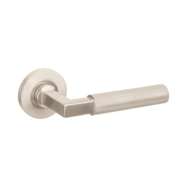 Zanda Zurich Door Handle - Brushed Nickel