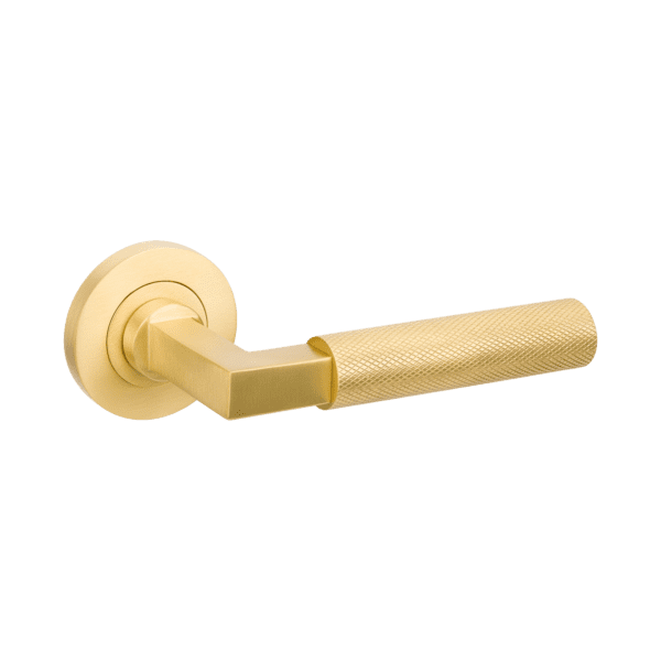 Zanda Zurich Door Handle - Satin Brass